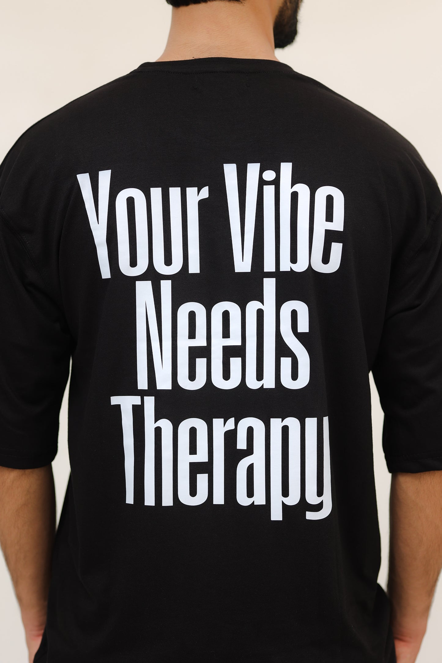 Rebuild Theory Oversized Black T-Shirt