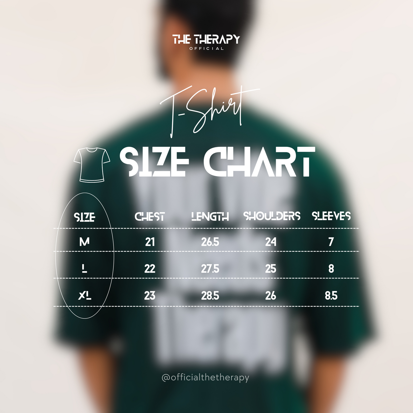 Deep Calm Tee – Bottle Green Oversized Unisex T-Shirt