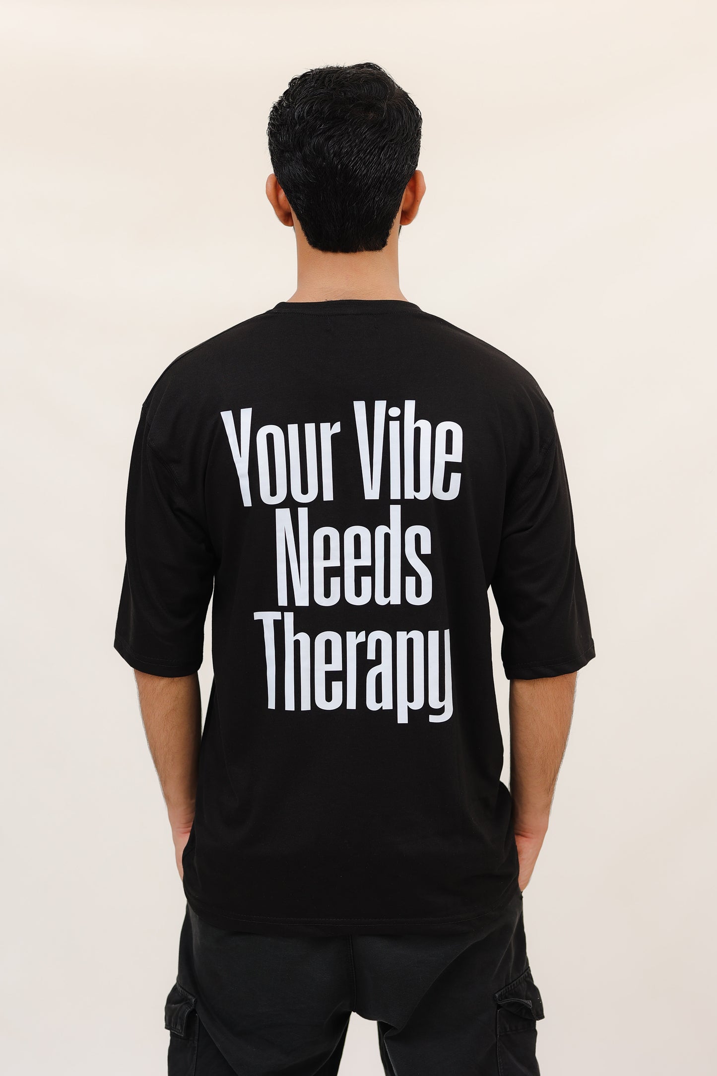 Rebuild Theory Oversized Black T-Shirt