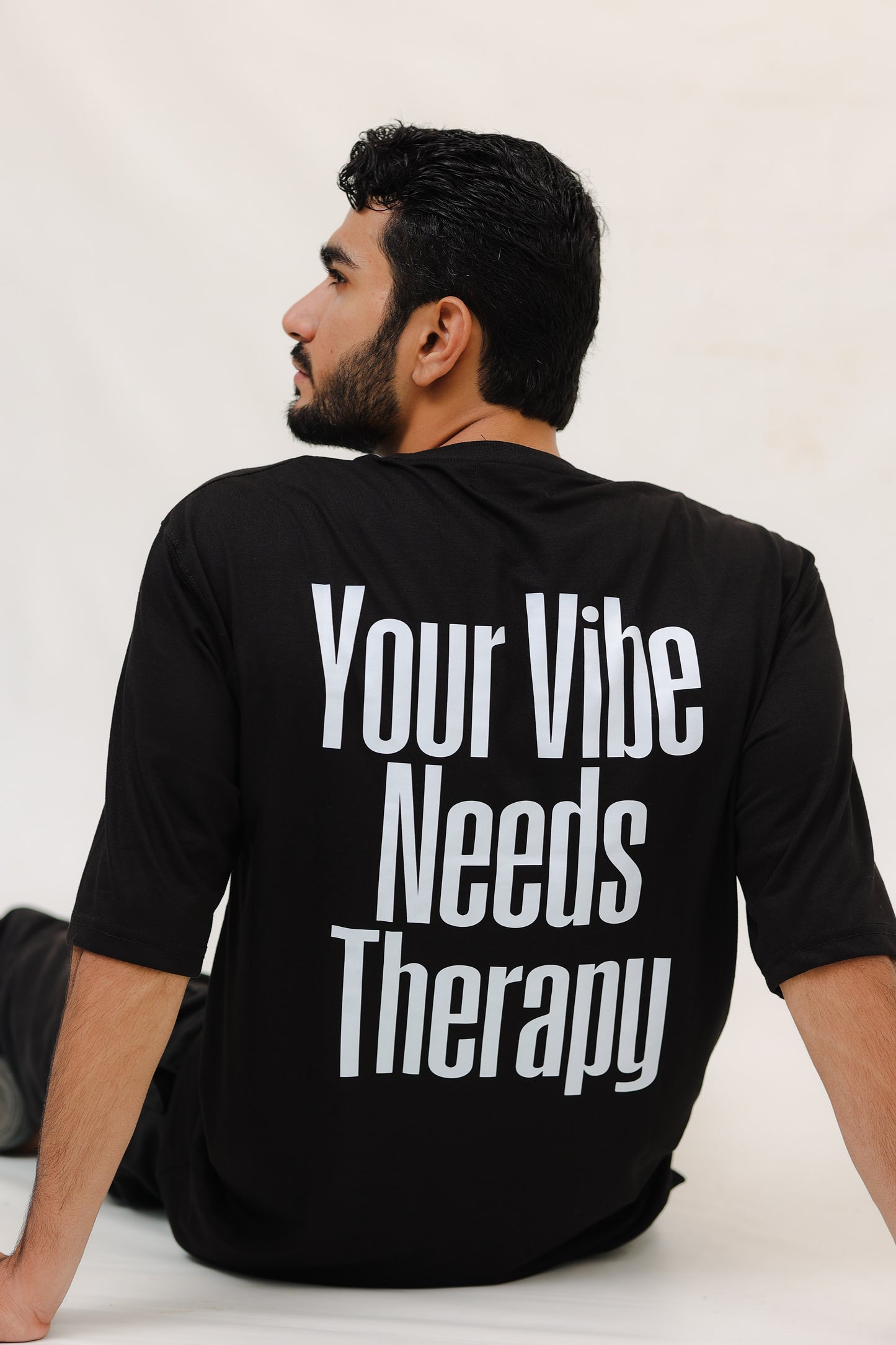 Rebuild Theory Oversized Black T-Shirt
